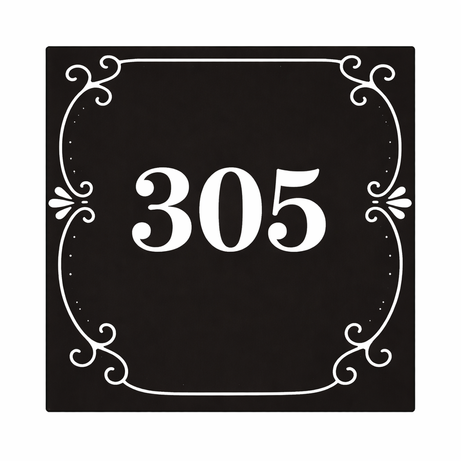 Bespoke Door Number Plates - All Signs Today