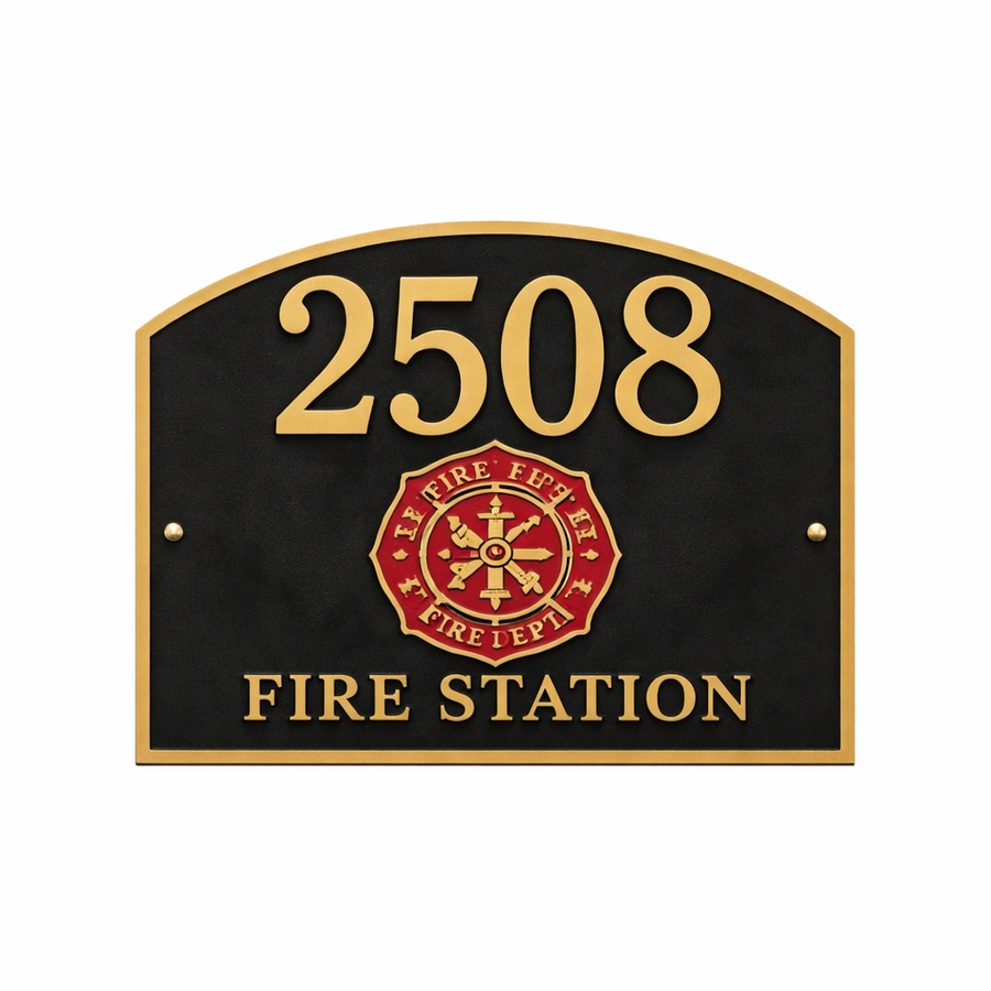 Cast Metal House Signs - All Signs Today