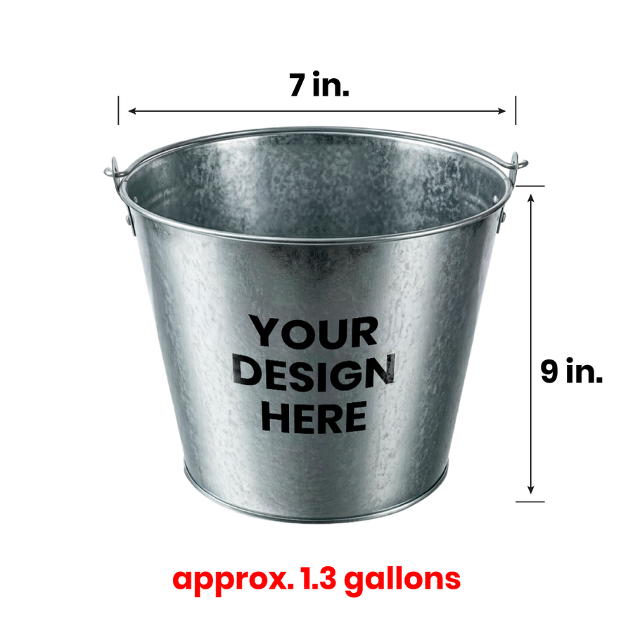 Tinplate Beer Buckets & Opener Combo - All Signs Today