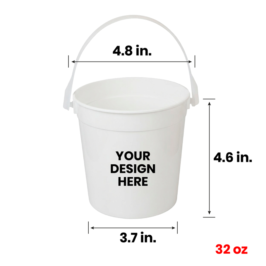 Colored Drink Buckets - All Signs Today