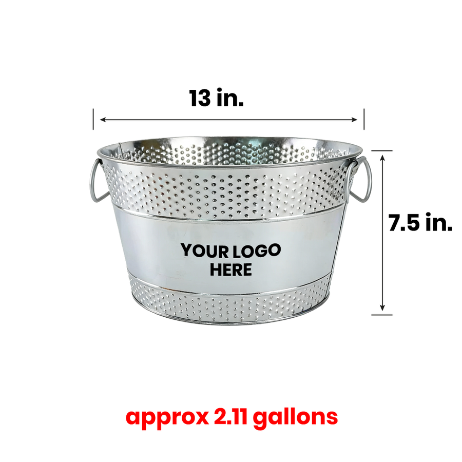 Galvanized Beverage & Ice Buckets - All Signs Today