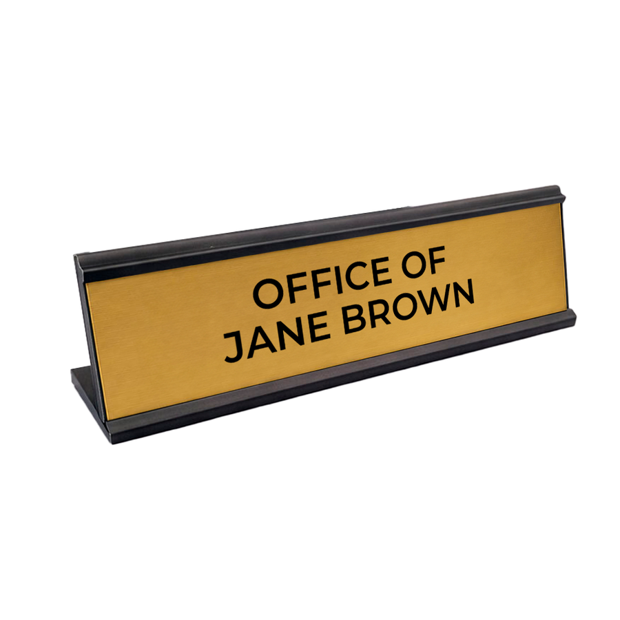 Metal Desktop Name Badges - All Signs Today