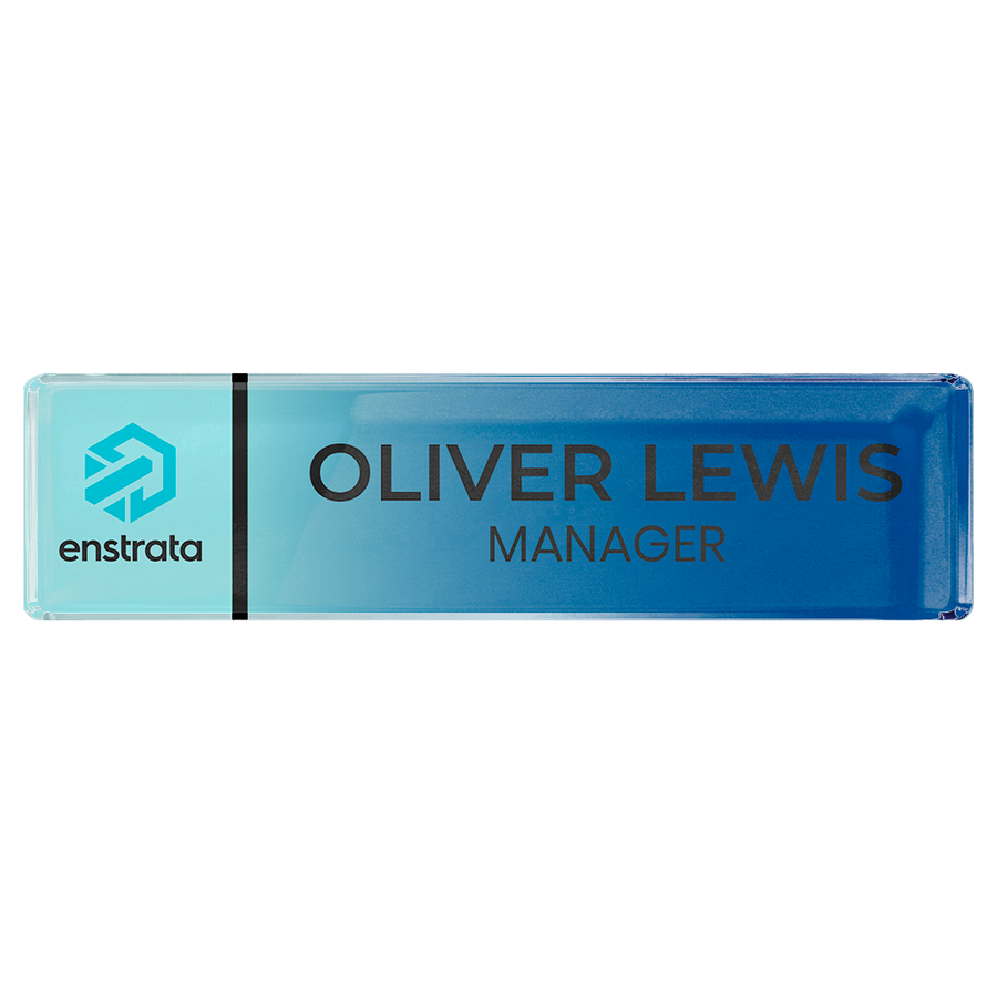 Acrylic Desktop Name Badges - All Signs Today