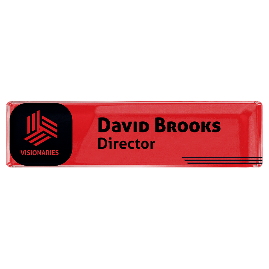 Acrylic Desktop Name Badges - All Signs Today
