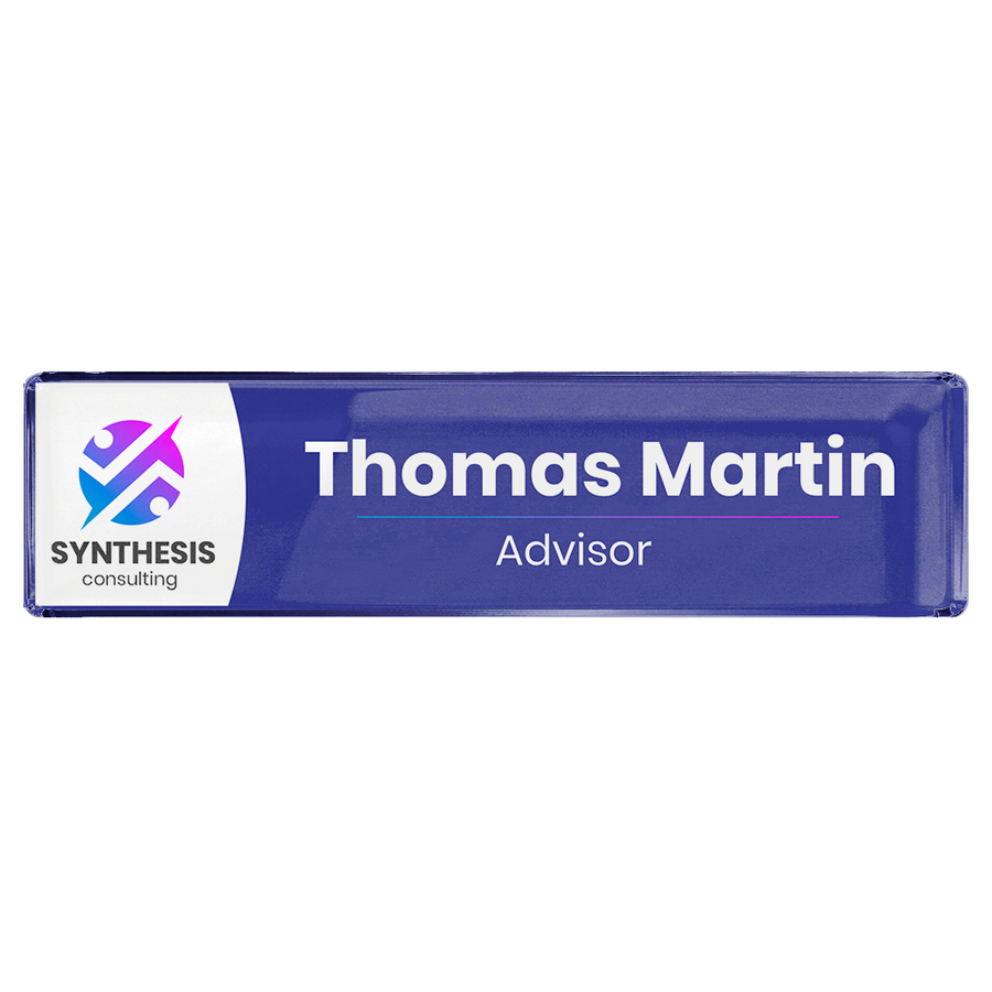 Acrylic Desktop Name Badges - All Signs Today