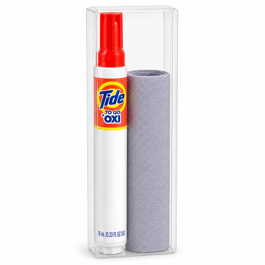 Tide® to Go + Oxi Stain Remover Travel Kits with Premium Microfiber Cloths - All Signs Today