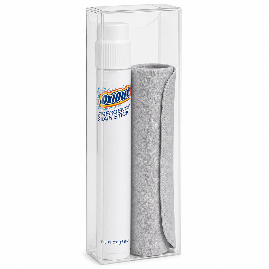 OxiOut Emergency Stain Stick Travel Kits with Premium Microfiber Cloths - All Signs Today