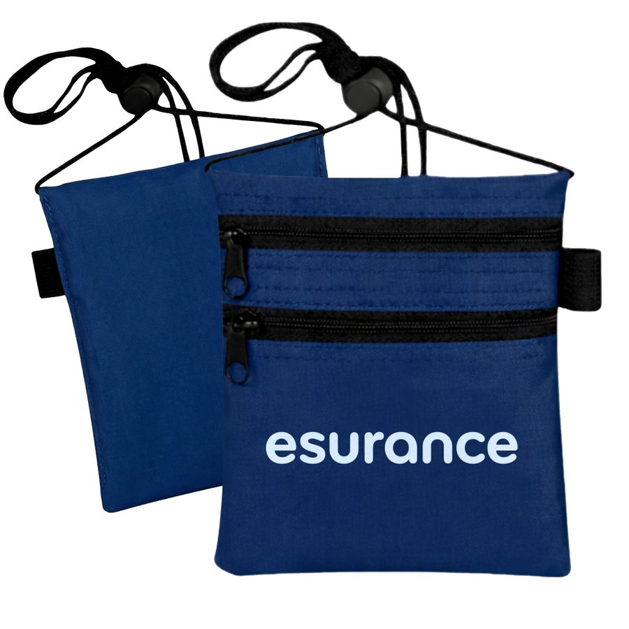 DualZip Neck Wallets - All Signs Today