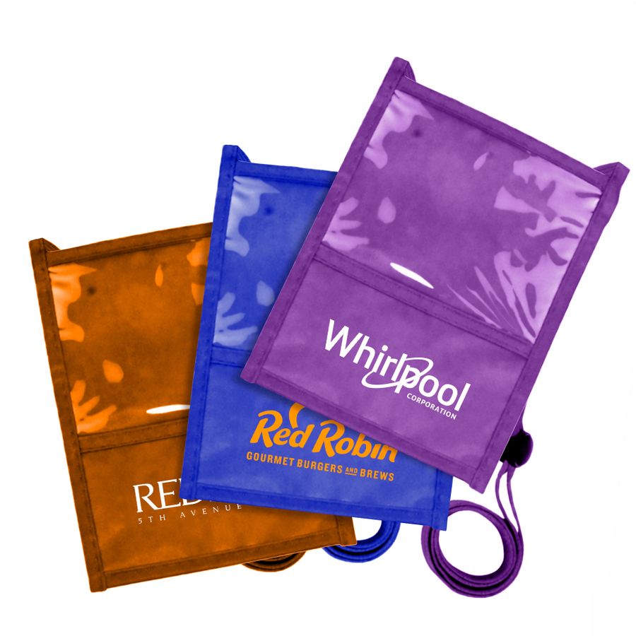 Pen Loop Neck Wallets - All Signs Today