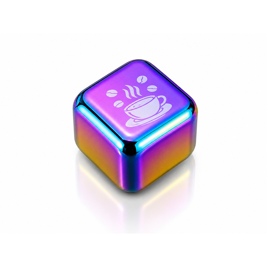 Rainbow Stainless Steel Ice Cubes - All Signs Today