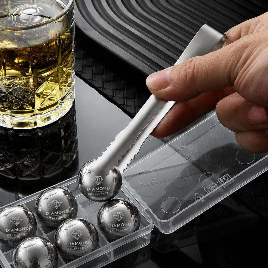 Soccer Ball Stainless Steel Ice Cubes - All Signs Today