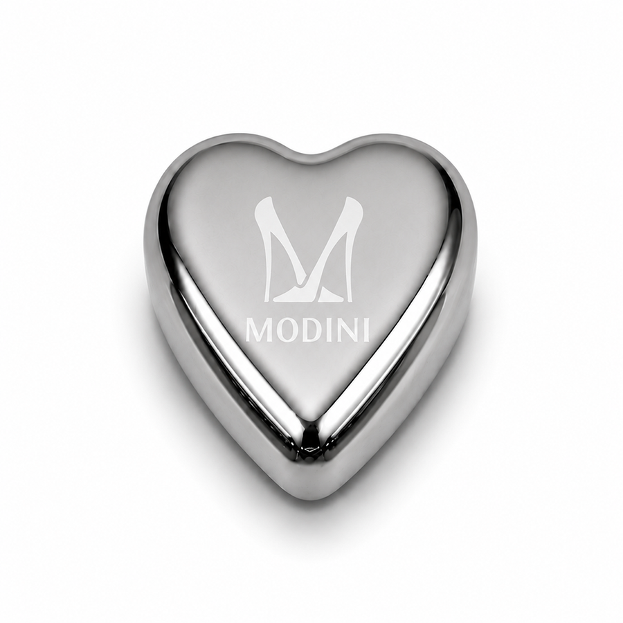 Heart-Shaped Stainless Steel Ice Cubes - All Signs Today