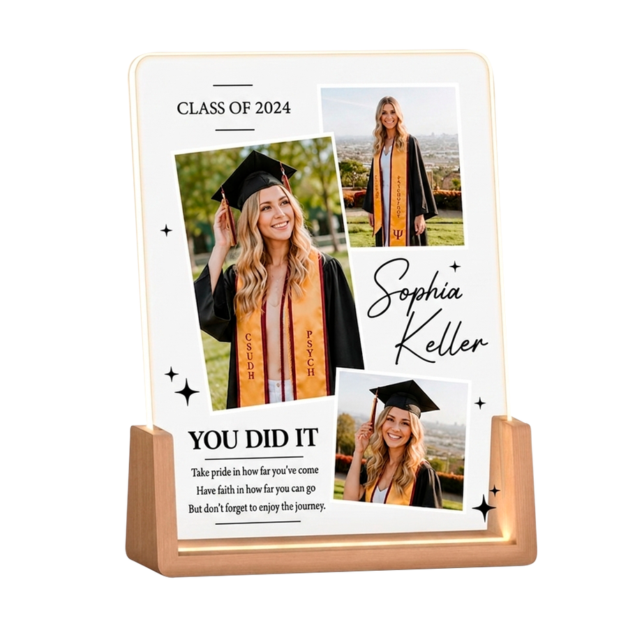 Acrylic Night Light Photo Frames - All Signs Today