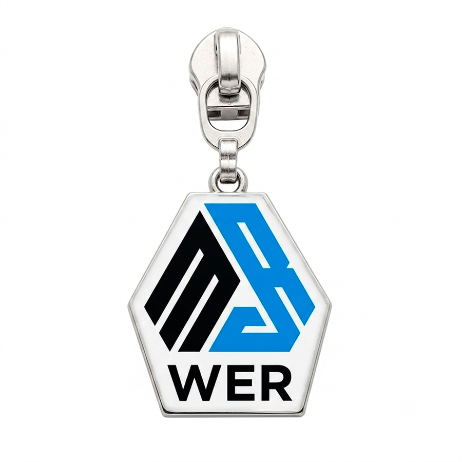 Offset Printing Metal Zipper Pullers - All Signs Today