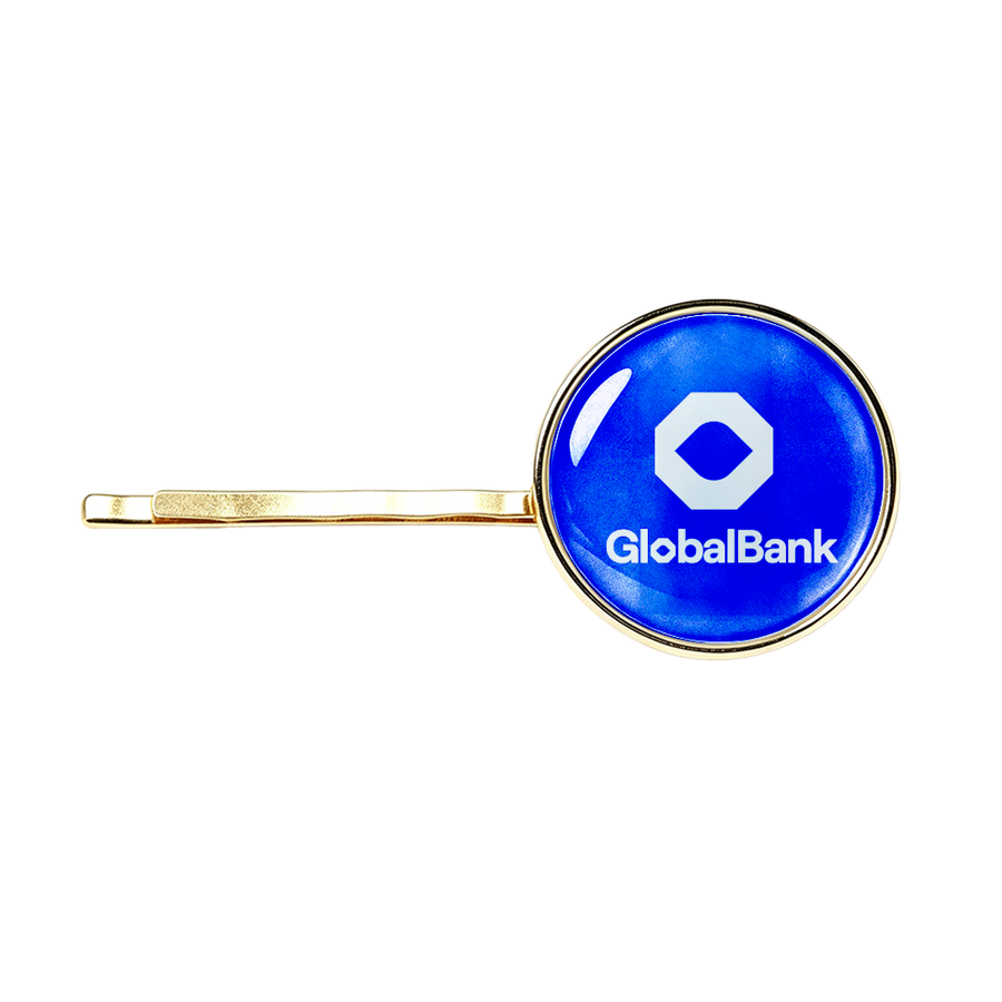 Epoxy Dome Metal Hair Clips - All Signs Today