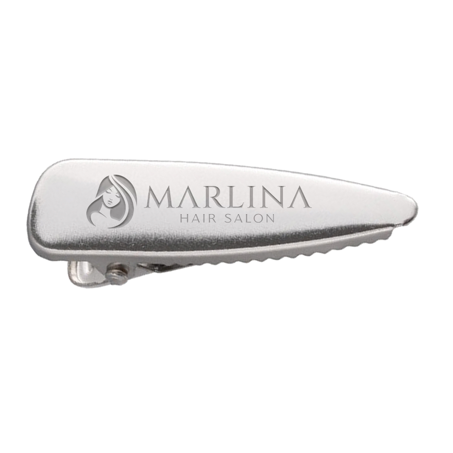 Laser Cut Metal Hair Clips - All Signs Today