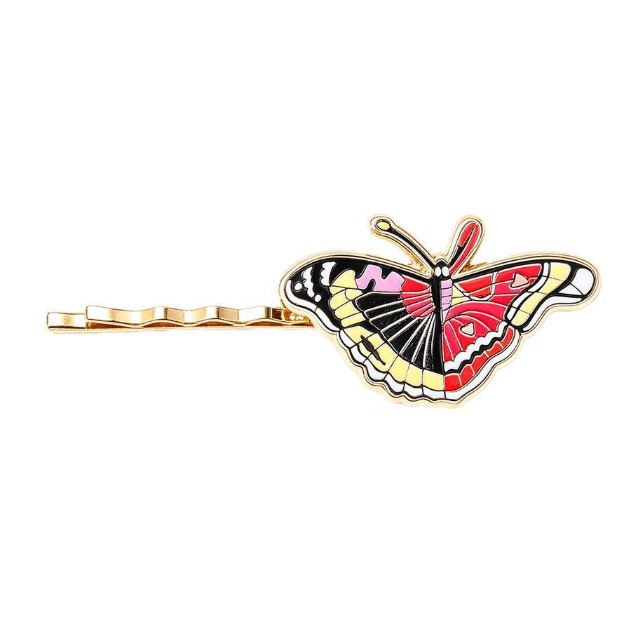 Hard Enamel Metal Hair Clips - All Signs Today
