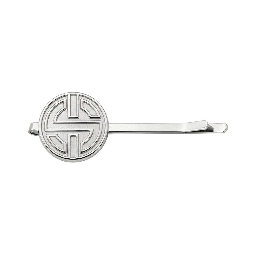 Die Struck Metal Hair Clips - All Signs Today