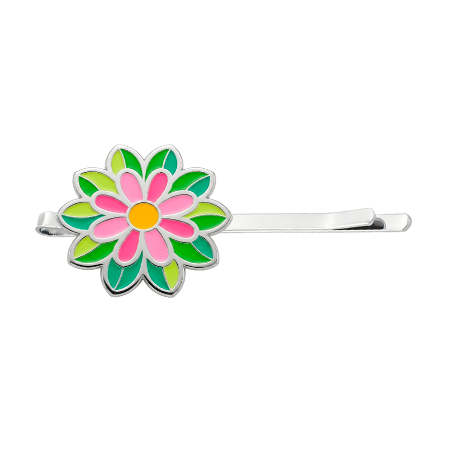 Soft Enamel Metal Hair Clips - All Signs Today
