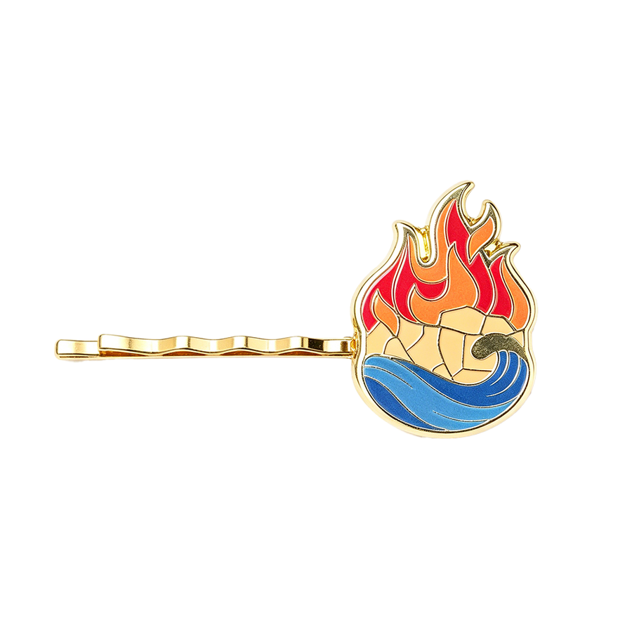 Hard Enamel Metal Hair Clips - All Signs Today