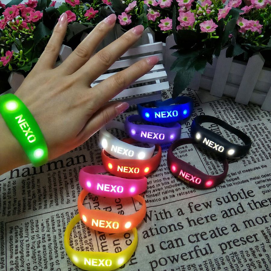 Light Up Silicone Wristbands - All Signs Today
