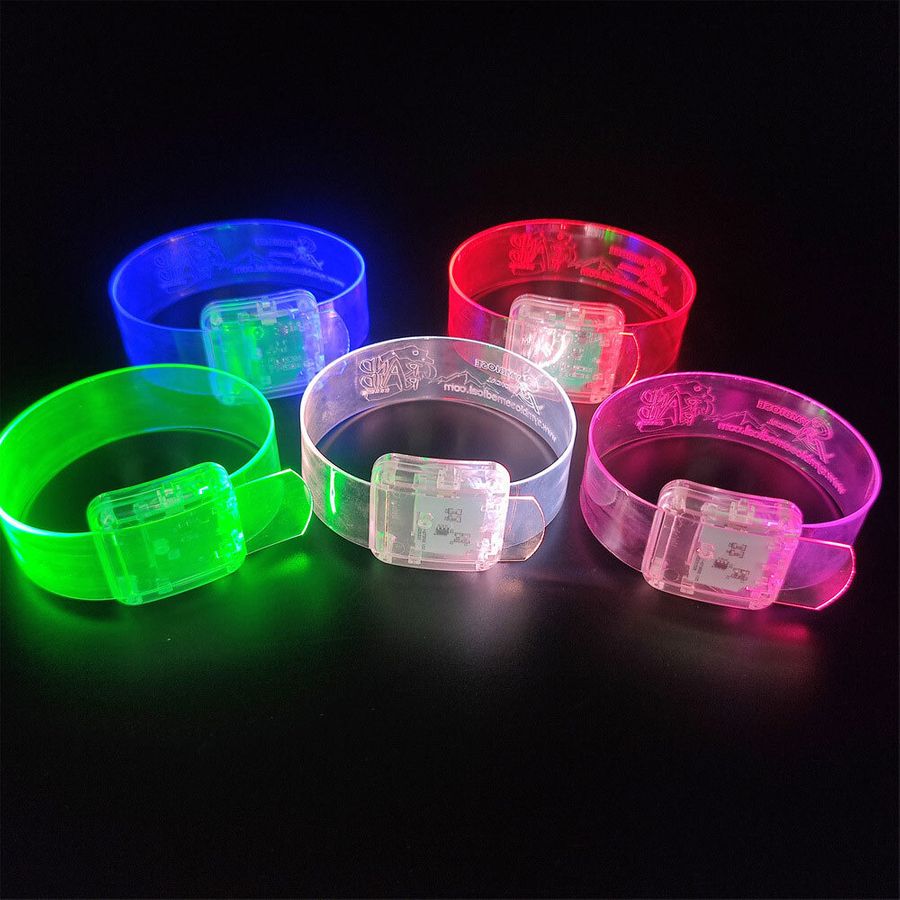 Light Up Plastic Wristbands - All Signs Today