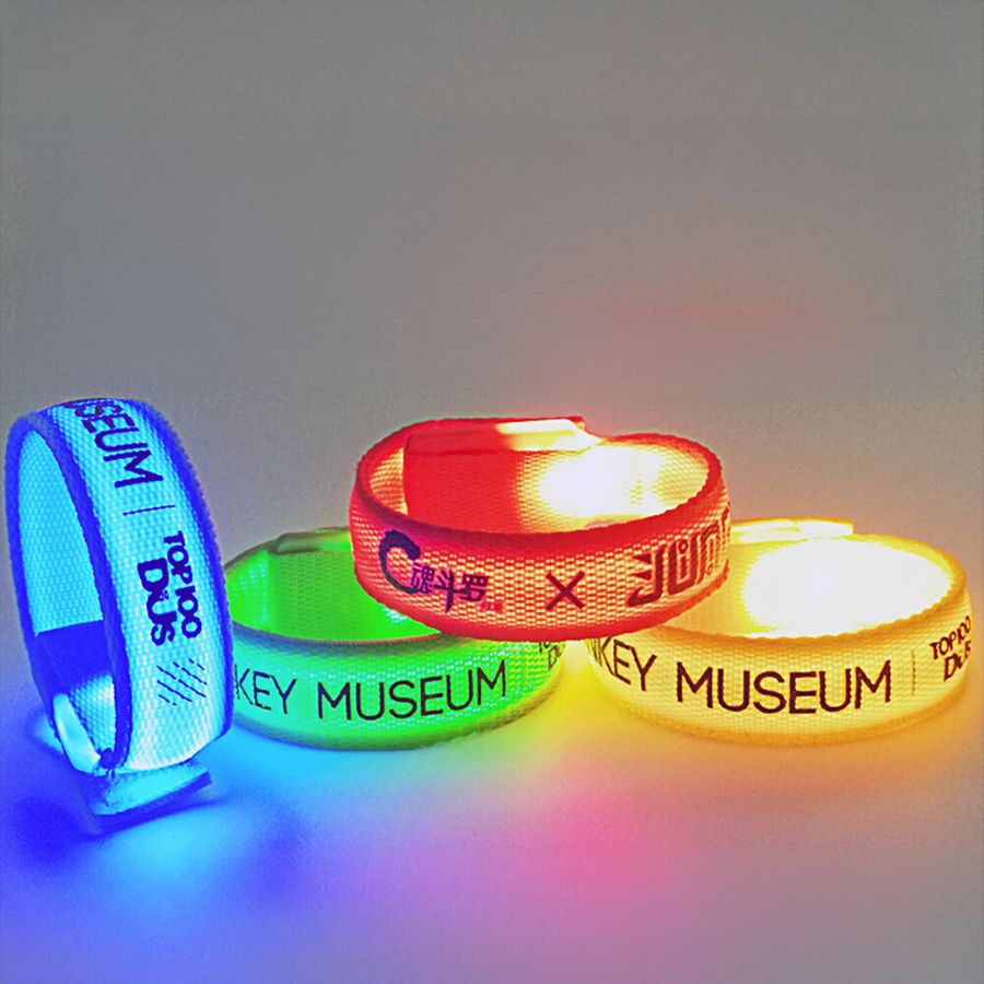 Glow Velcro Wristbands - All Signs Today