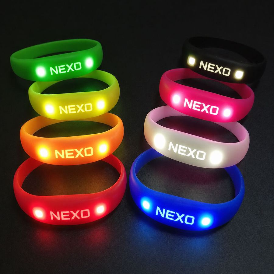 Light Up Silicone Wristbands - All Signs Today