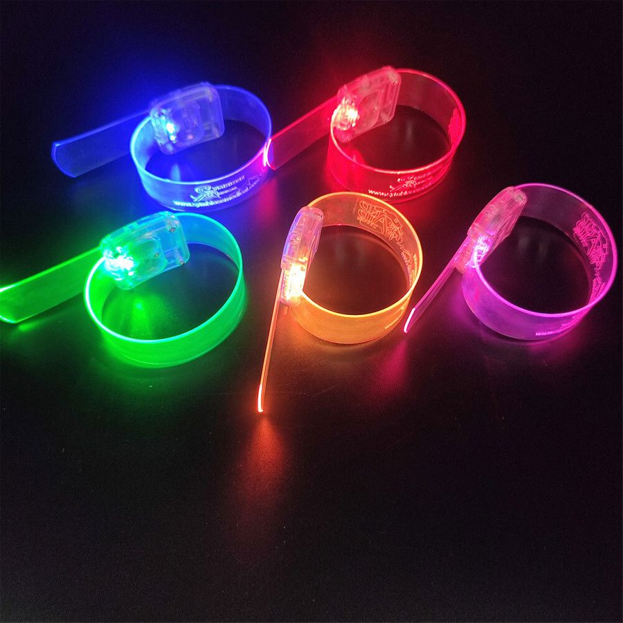 Light Up Plastic Wristbands - All Signs Today
