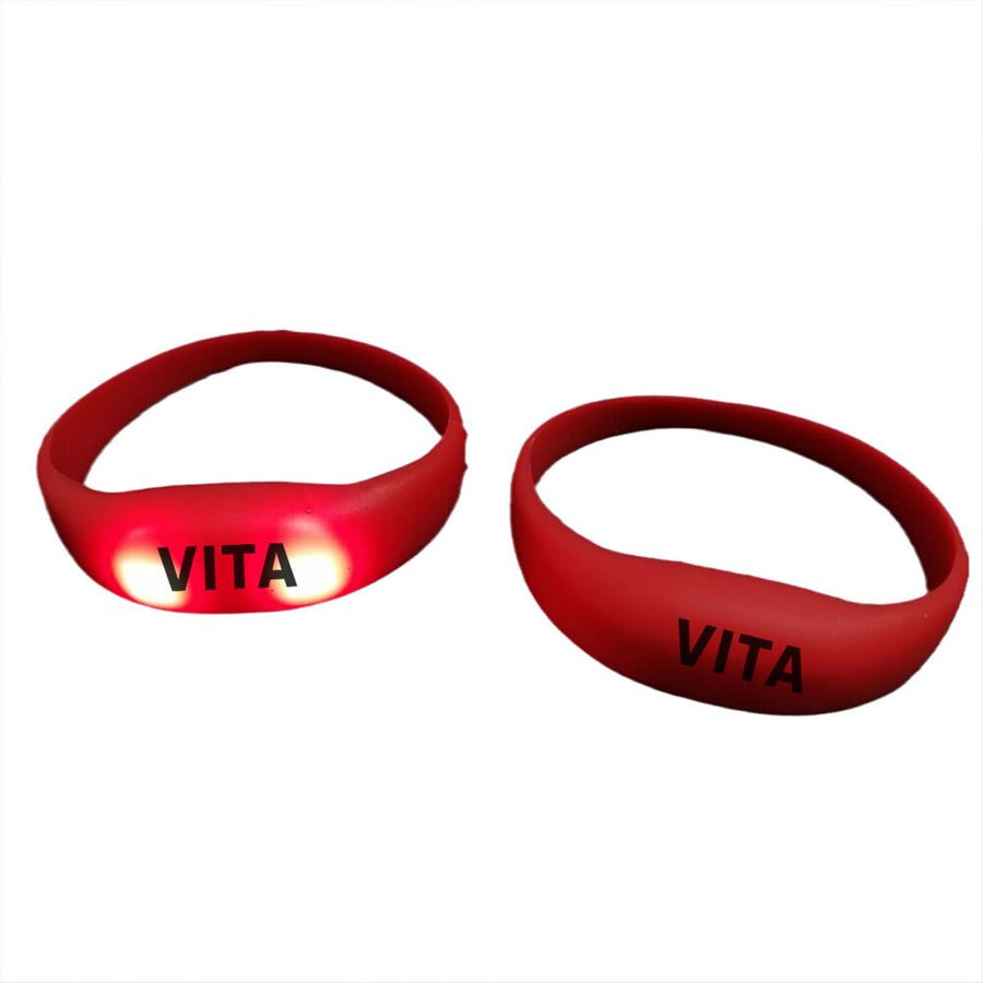 Light Up Silicone Wristbands - All Signs Today