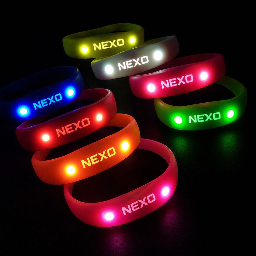 Light Up Silicone Wristbands - All Signs Today