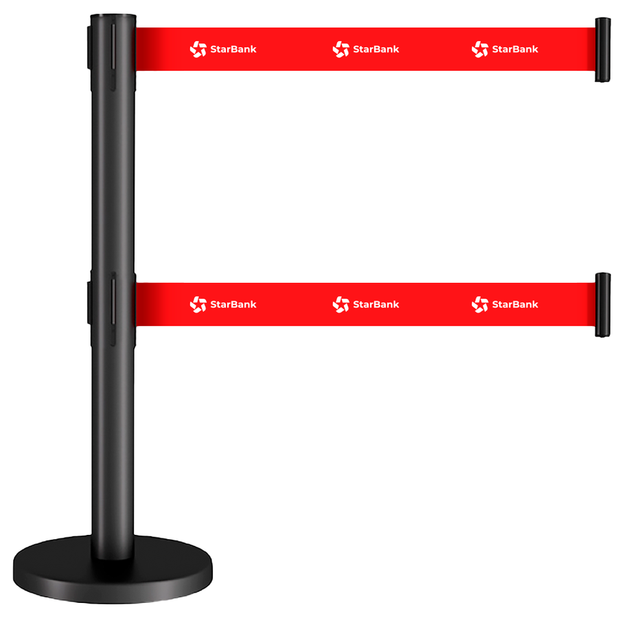 Dual Belts Stanchions - All Signs Today