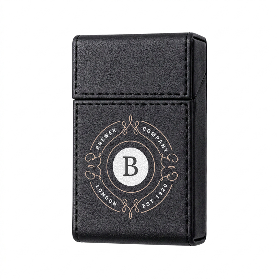 Flip Top PU Leather Full Bag Cigarette Cases - All Signs Today