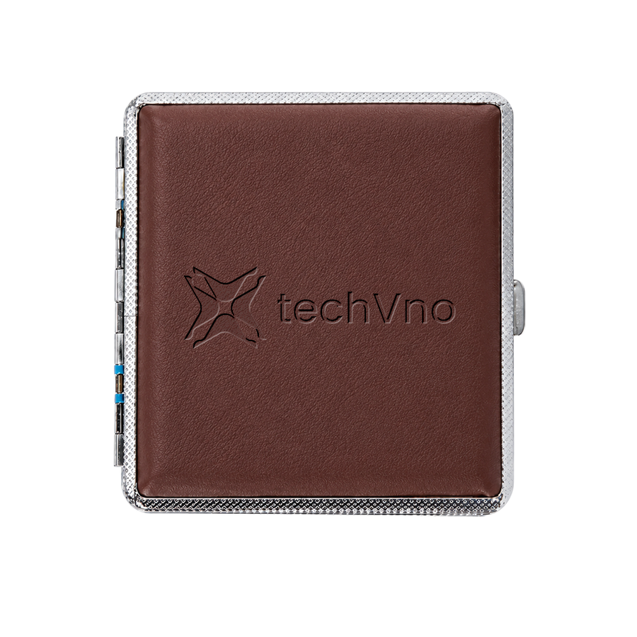 Leather Grain Metal Cigarette Cases - All Signs Today