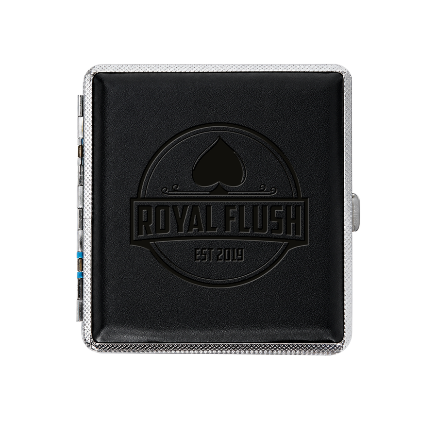 Leather Grain Metal Cigarette Cases - All Signs Today