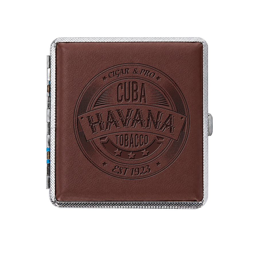 Leather Grain Metal Cigarette Cases - All Signs Today
