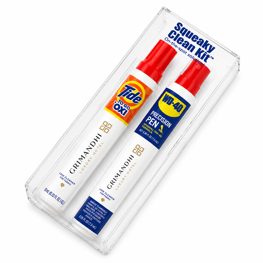 Squeaky Clean Kit - WD-40® Precision Pens and Tide® to Go + Oxi Travel Kits - All Signs Today