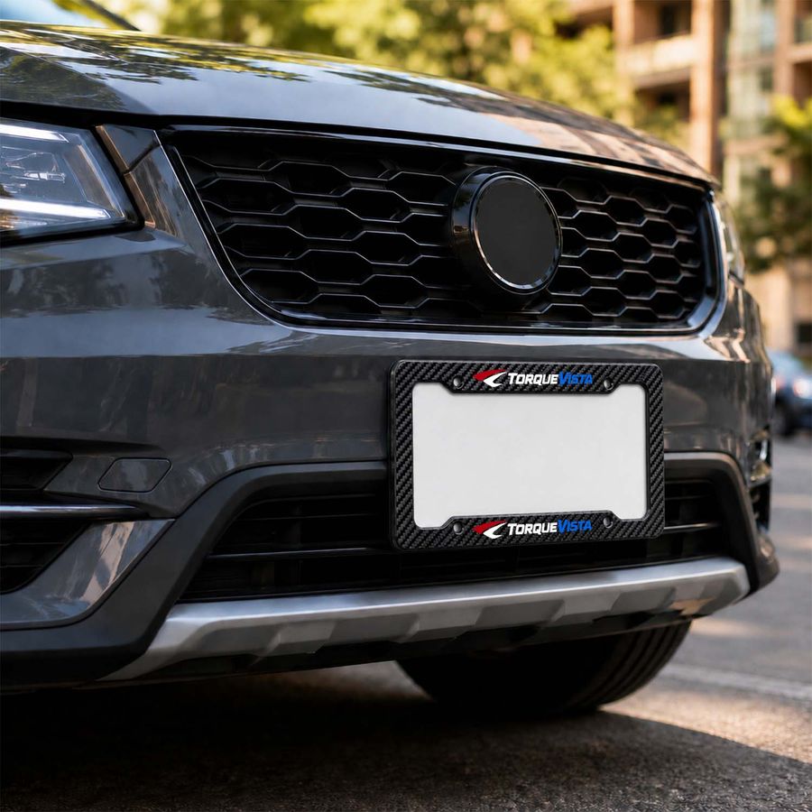 Carbon Fiber License Plate Frames - All Signs Today