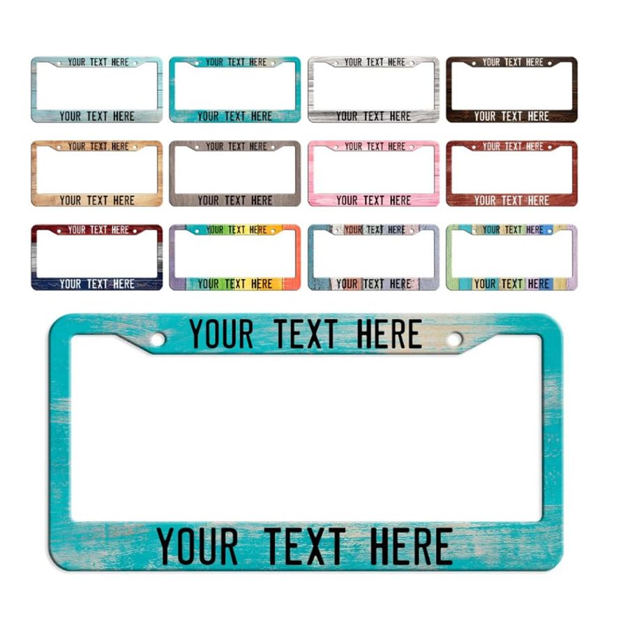 Plastic License Plate Frames - All Signs Today
