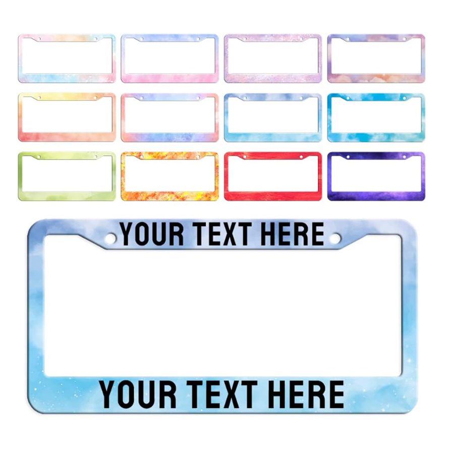 Plastic License Plate Frames - All Signs Today