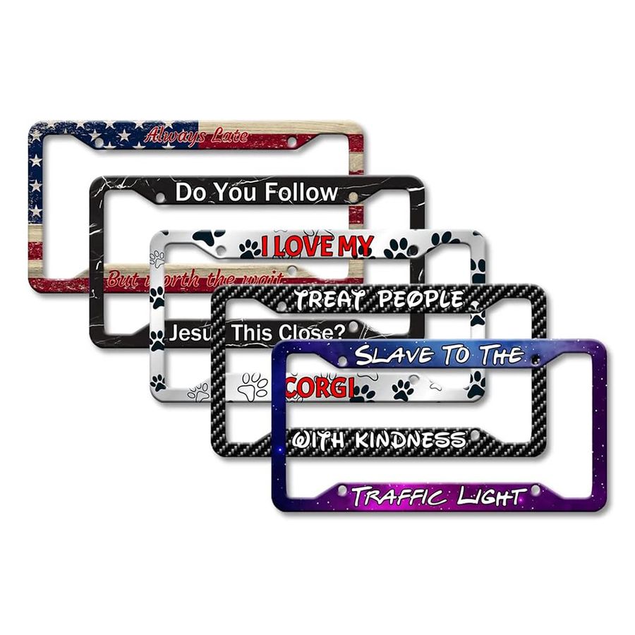 Plastic License Plate Frames - All Signs Today