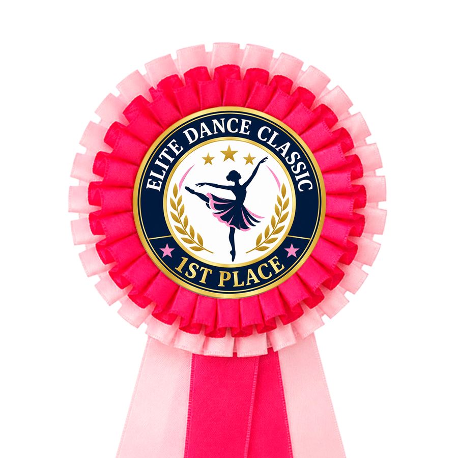 2 Tier Rosette Buttons - All Signs Today