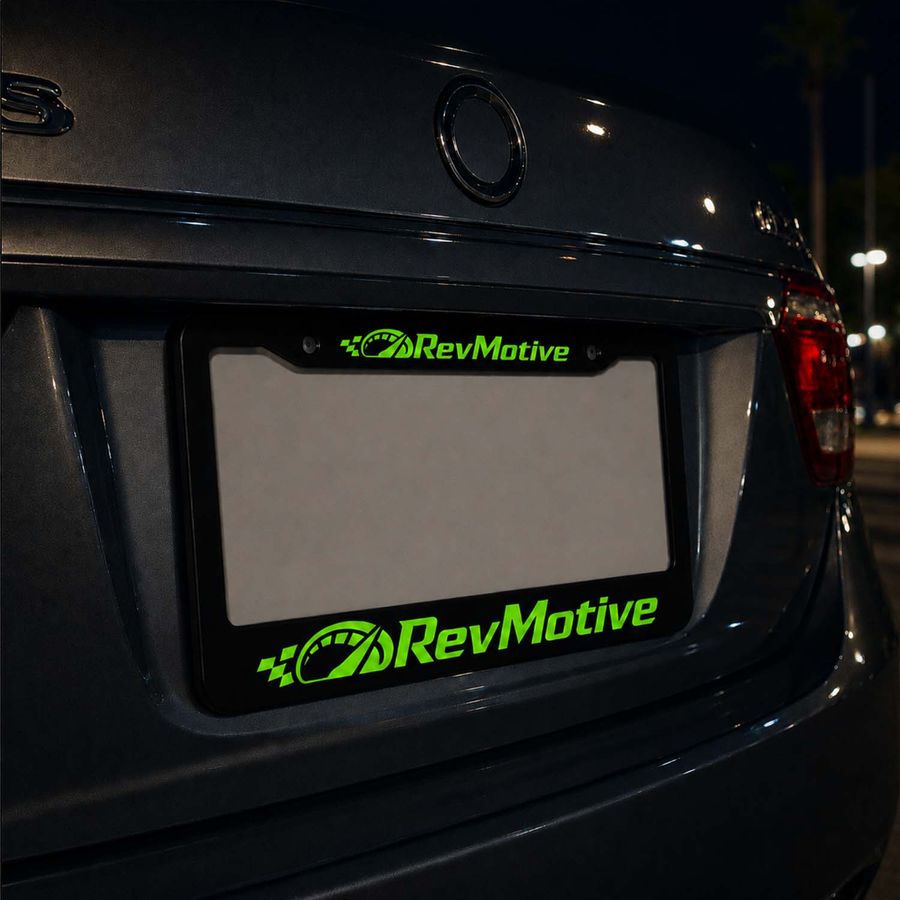 Glow in the Dark License Plate Frames - All Signs Today