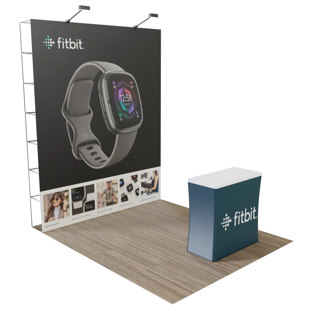 Custom Pop Up Trade Show Display 8' x 8' (ft) - All Signs Today