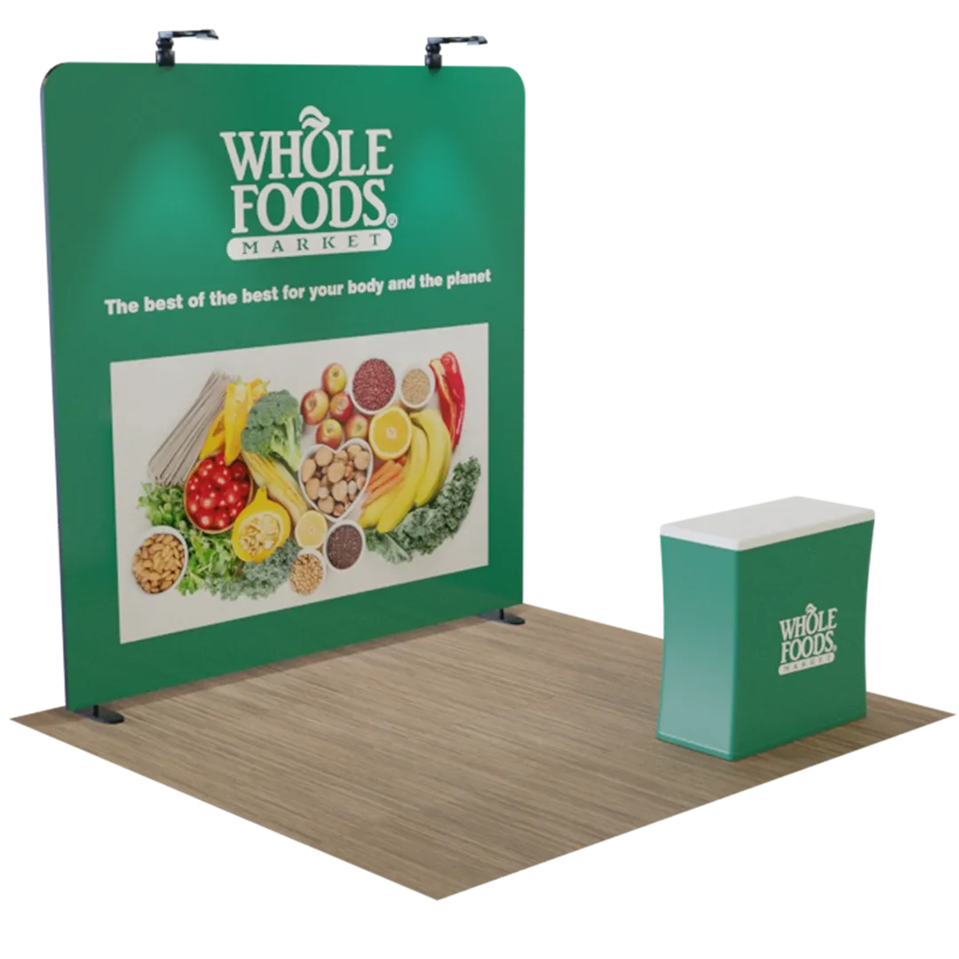 10' x 8' Straight Zip Up Display - All Signs Today